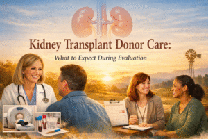 Kidney Transplant Donor Care: What to Expect During Evaluation